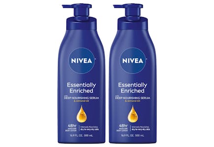 2 NIVEA Lotions