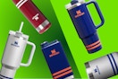 Stanley tumblers, flasks, and bottles
