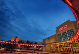 Two Movie Tickets, Two Drinks and One Popcorn: Only $25 for AMC Theatre card image