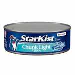 3 StarKist Chunk Light Tuna Cans