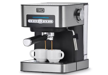 Tru 15-Bar Espresso Machine