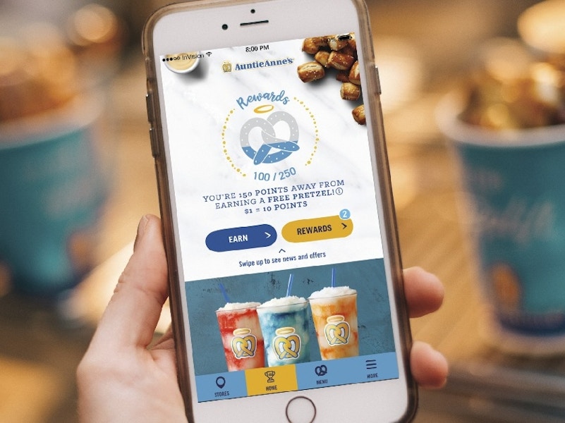 Auntie Anne's Pretzels app