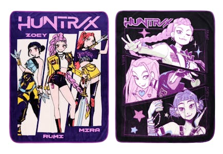 KPop Demon Hunters Throw Blanket