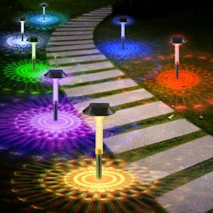 Solar Pathway Lights 6-Pack