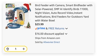 Smart Bird Feeder with Camera