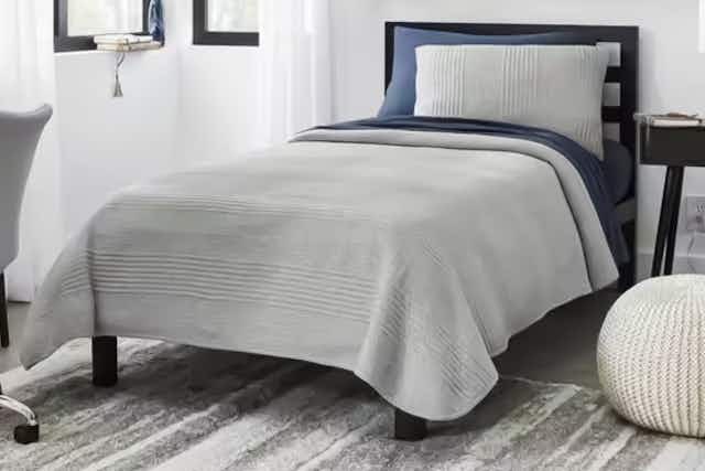 75% Off Quilt Sets at Home Depot — Prices Start at Just $17 card image