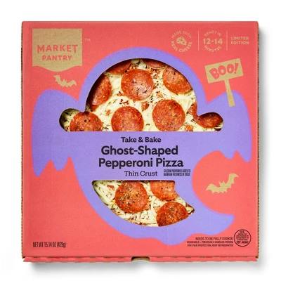 Market Pantry Ghost Shaped Pizza