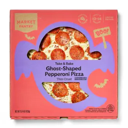 Market Pantry Ghost Shaped Pizza