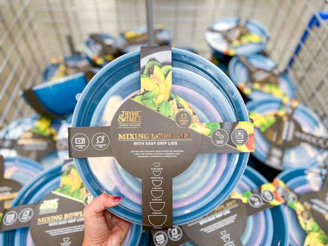 Thyme & Table 12-Piece Mixing Bowl Set, Just $14.98 at Walmart card image