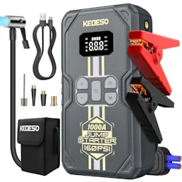 Car Jump Starter with Air Compressor