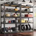 Heavy-Duty Metal Storage Rack Set