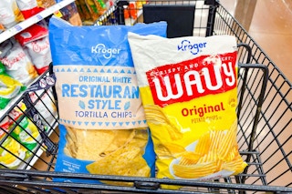 kroger chips in shopping cart