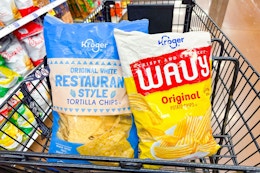 kroger chips in shopping cart