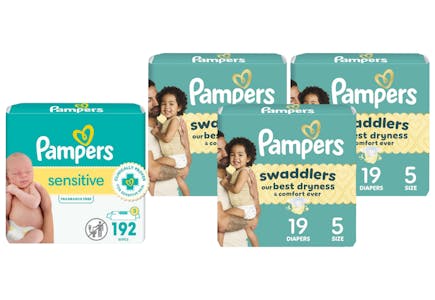 4 Pampers Products