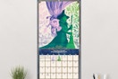 a wicked calendar on a wall