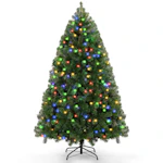 6' Lighted Spruce Christmas Tree