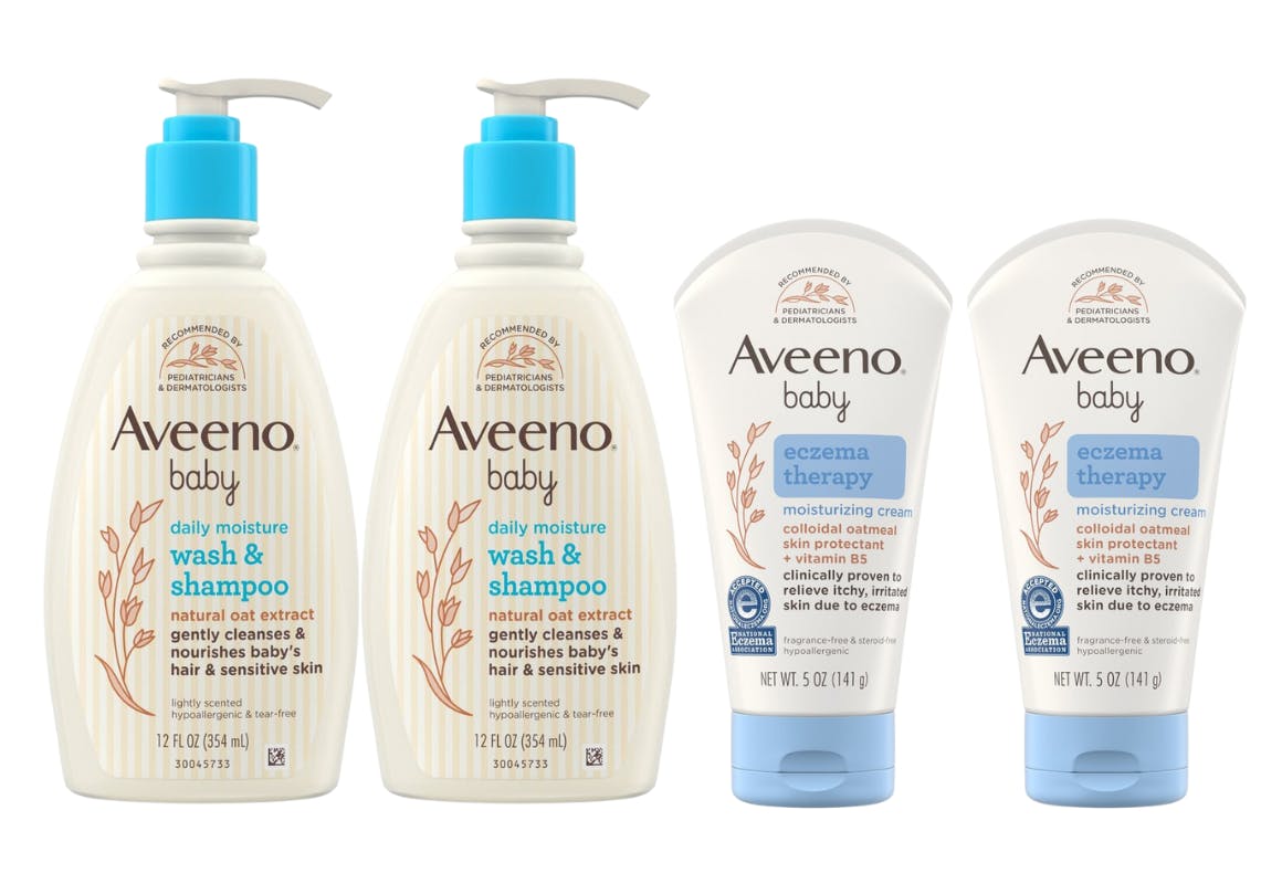 4 Aveeno Baby Products