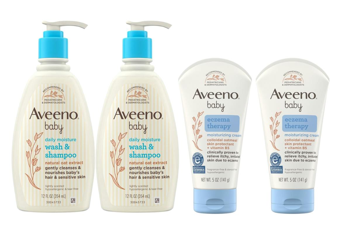 4 Aveeno Baby Products