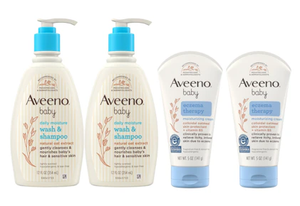 4 Aveeno Baby Products