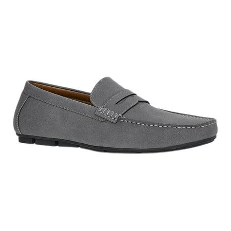 Men's Faux Suede Driving Loafers