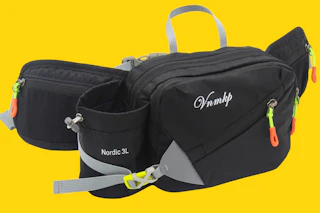 Waist Pack with Water Bottle Holder B0FH6Z9J5J