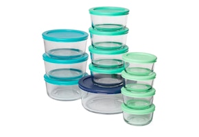 Anchor Hocking Glass Storage Set