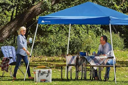 Lifestyle image of the Ozark Trail canopy