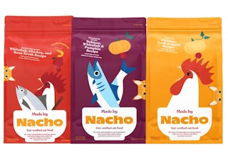 bags of cat food