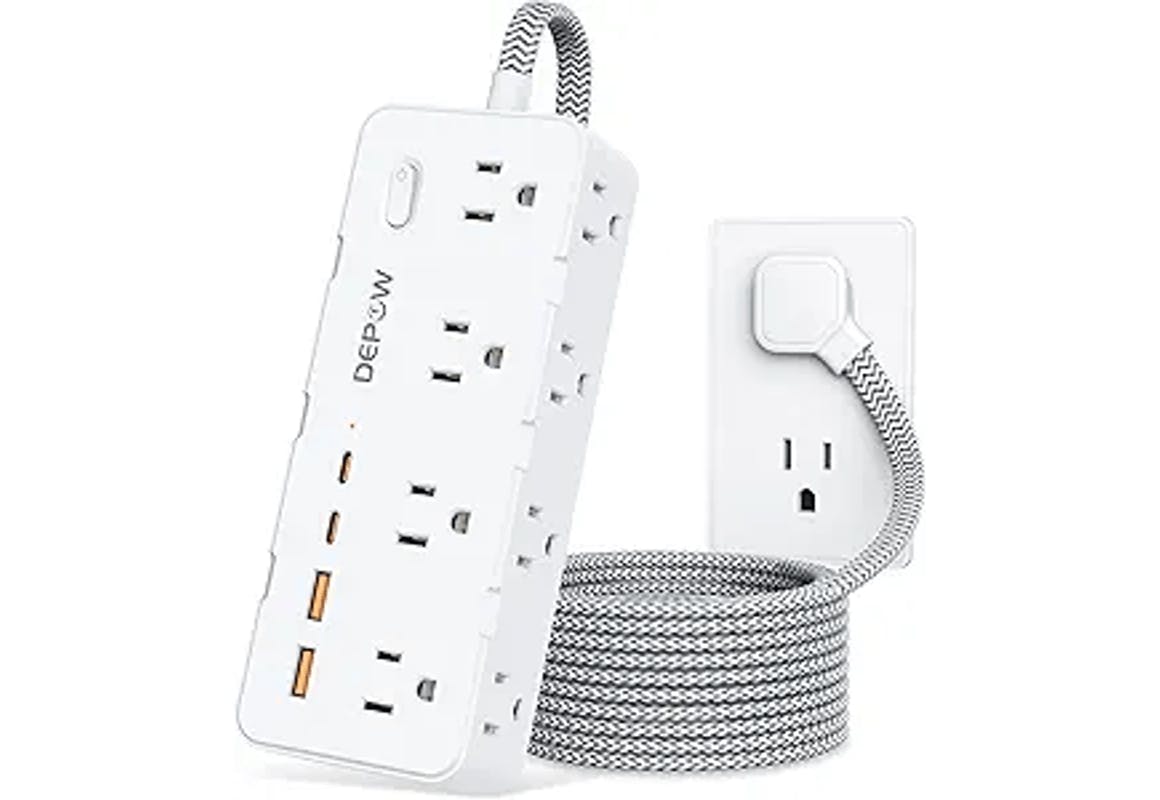 Surge Protector With USB Ports