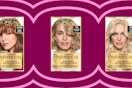 the three step bottles of hair dye