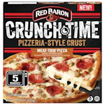 2 Red Baron Crunch Time Pizzas