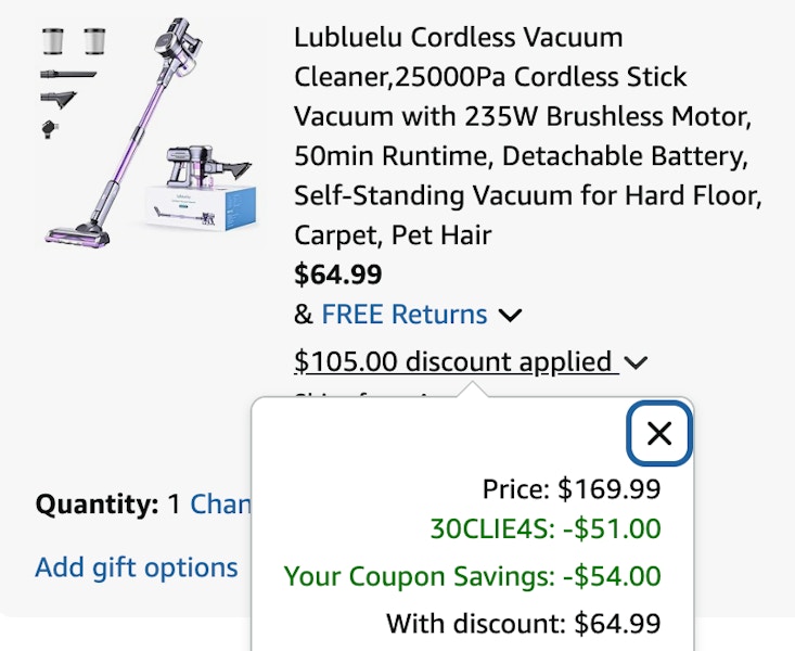 Cordless Vac Cart