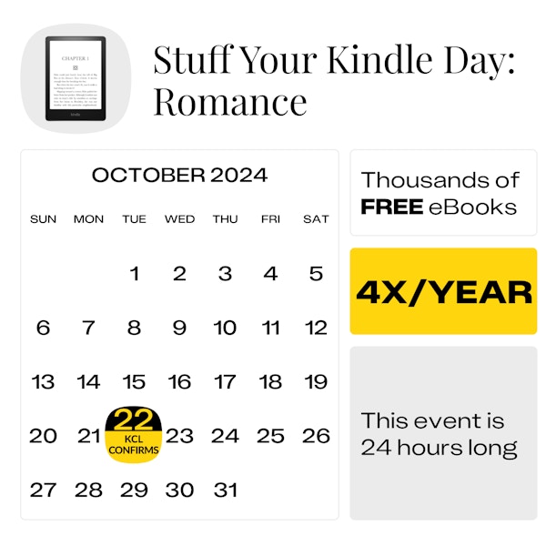 Stuff Your Kindle Day Will Be Oct. 22, 2024 How You Can Score FREE