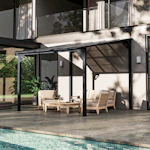 Outdoor Metal Pergola