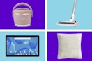 Crockpot, Tineco vacuum, Onn. Tablet, and Mainstays decorative pillow