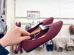40% off women's flats