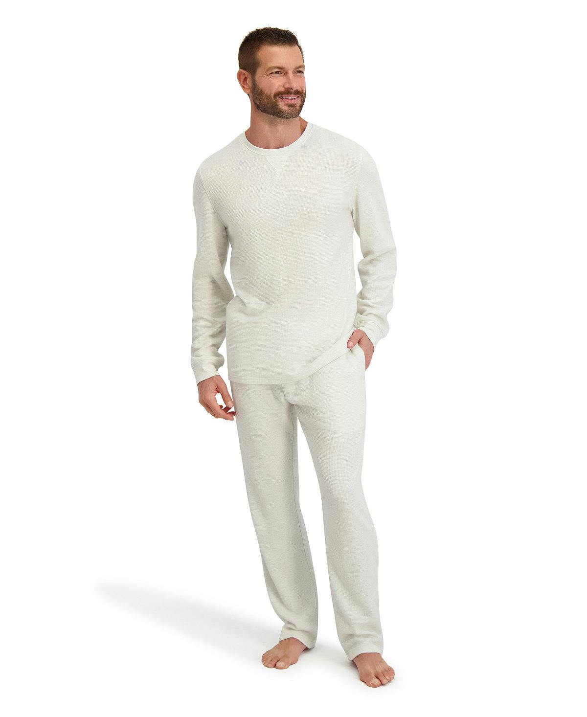 Hanes Men's Waffle Sleep Set