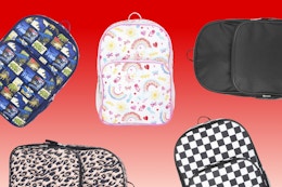 5 different styles of the Wonder Nation backpacks