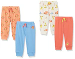 Amazon Essentials Baby Pants 4-Pack