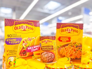 old el paso shells beans and rice on walmart shelf