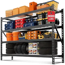 WorkPro 4-Tier Garage Storage Shelf