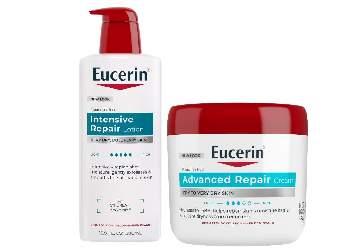2 Eucerin Skincare Products