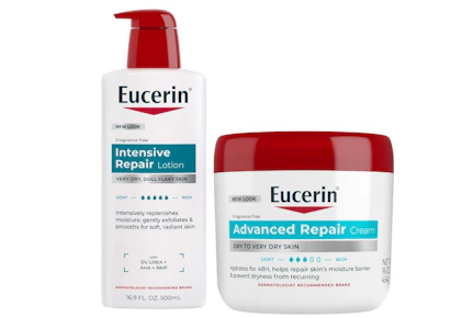 2 Eucerin Skincare Products