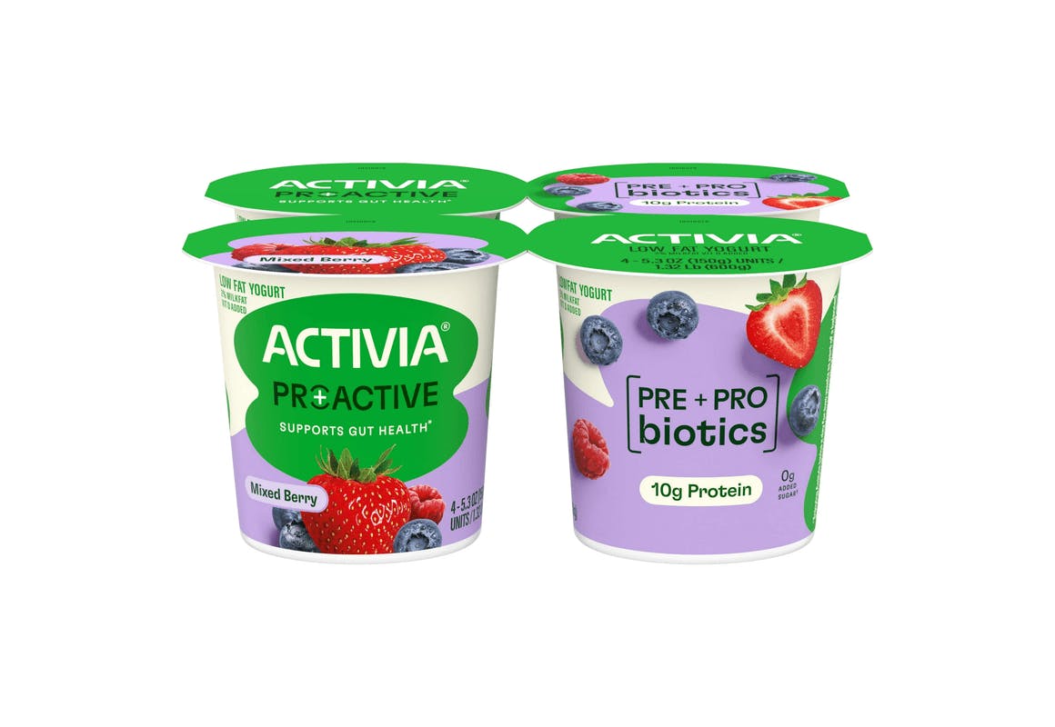 Activia Proactive Yogurt Cups