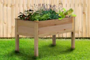 wooden garden bed
