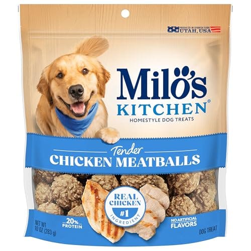 Milo's Kitchen Chicken Meatballs