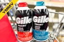 2 gillette foamy shave creams in a cart