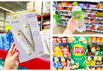 deodorant soda chips collage