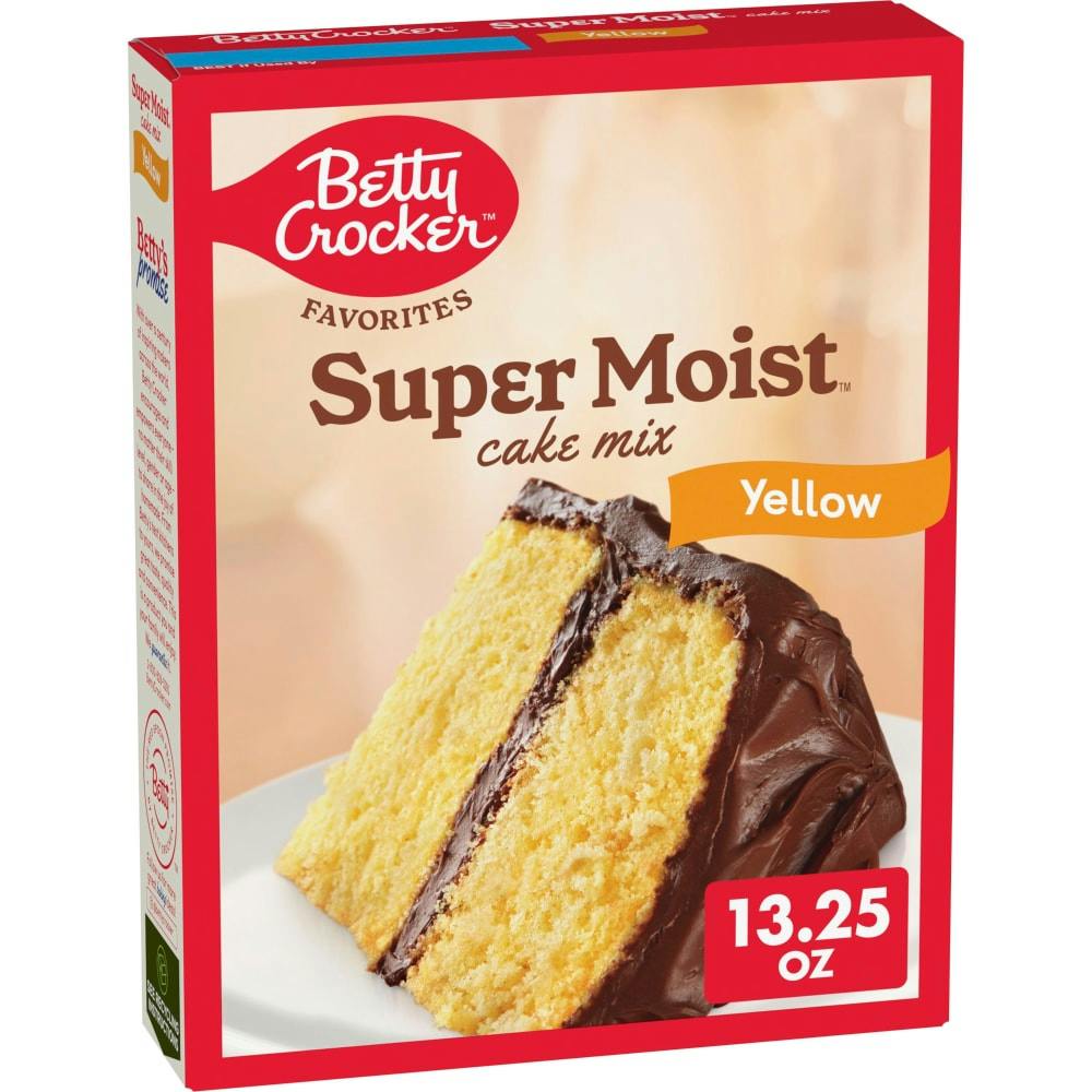 Betty Crocker Cake Mix Box