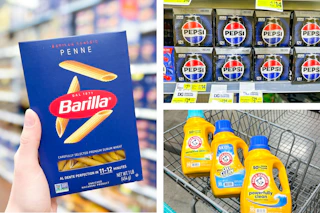 barilla pepsi arm hammer collage